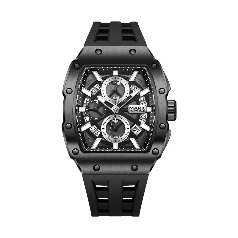 Brand New Fashion Watch Men Waterproof Quartz Watch for Men Chronograph Luxury Watch Male-6
