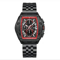 Mark Fairwhale Luxury Quartz Men Fashion Stainless Steel Band Chronograph Watches for Men-6