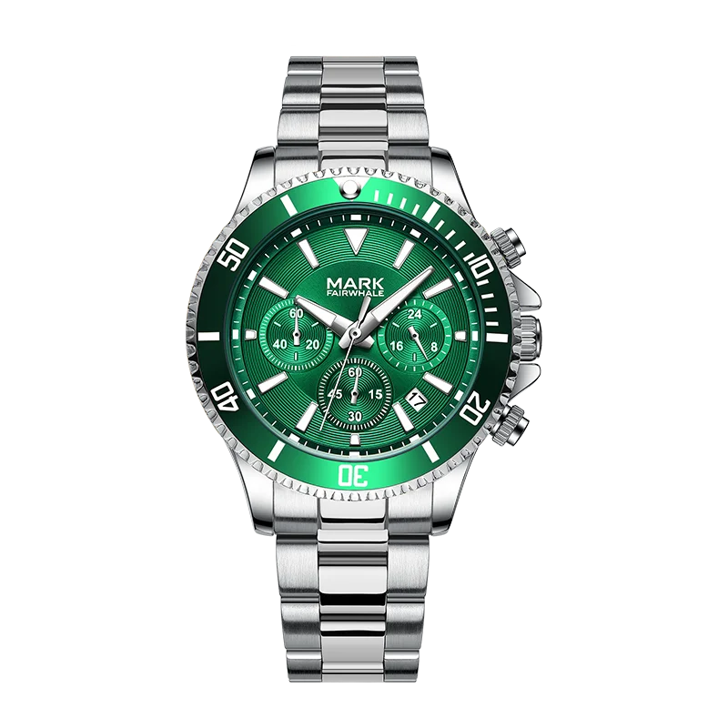 Mark Fairwhale New Arrived Hot Sale Stainless Steel Brand Sport Luxury Watch Men Quartz Wristwatch-6