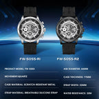 Mark Fairwhale New Arrival Fashion Trendy Sporty Mens Multifunctional Luminous Water Resistant Quartz Watch Wholesale-5