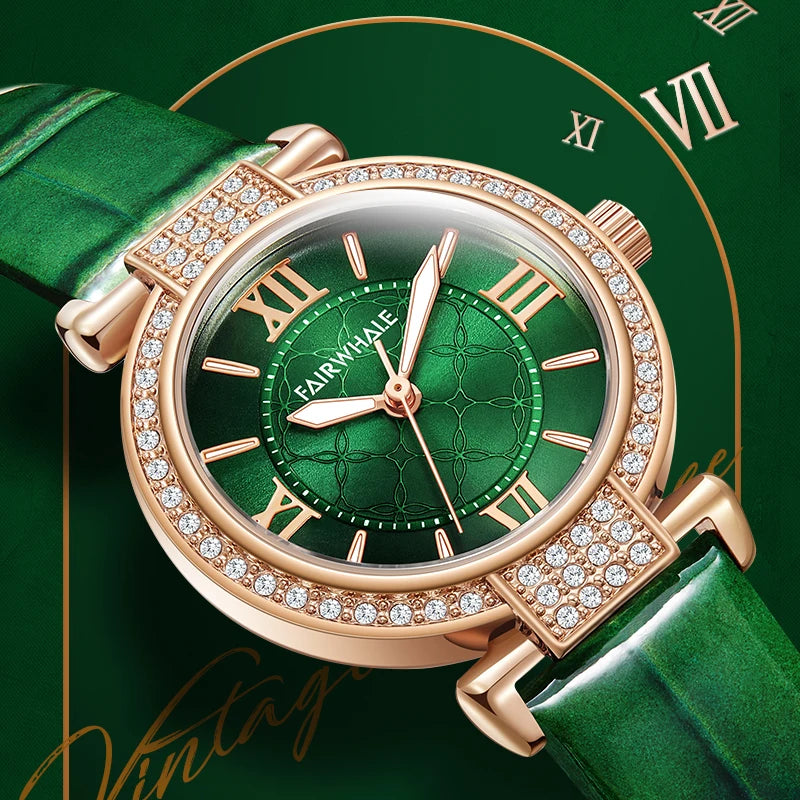 Fairwhale Wholesale High Quality Fashion Luxury Multi Color Alloy Woman Lady Quartz Watches-0