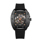 Custom Logo Original Male Automatic Movement Hand Mens Wrist Luxury Skeleton Mechanical Watch-3