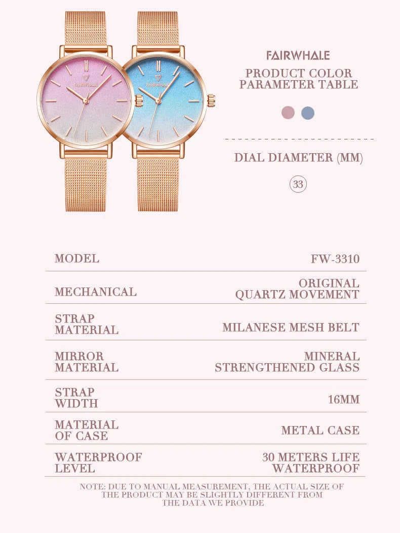 Brand 2022 New Women Minimalist Watches Miyota Movement 3ATM Waterproof Ultra Thin Stainless Steel Wrist Watches-1