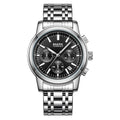 Mark Fairwhale New Arrival Business Casual Style Men's Multifunctional Three Eye Chronograph Quartz Watch Factory Wholesale-6