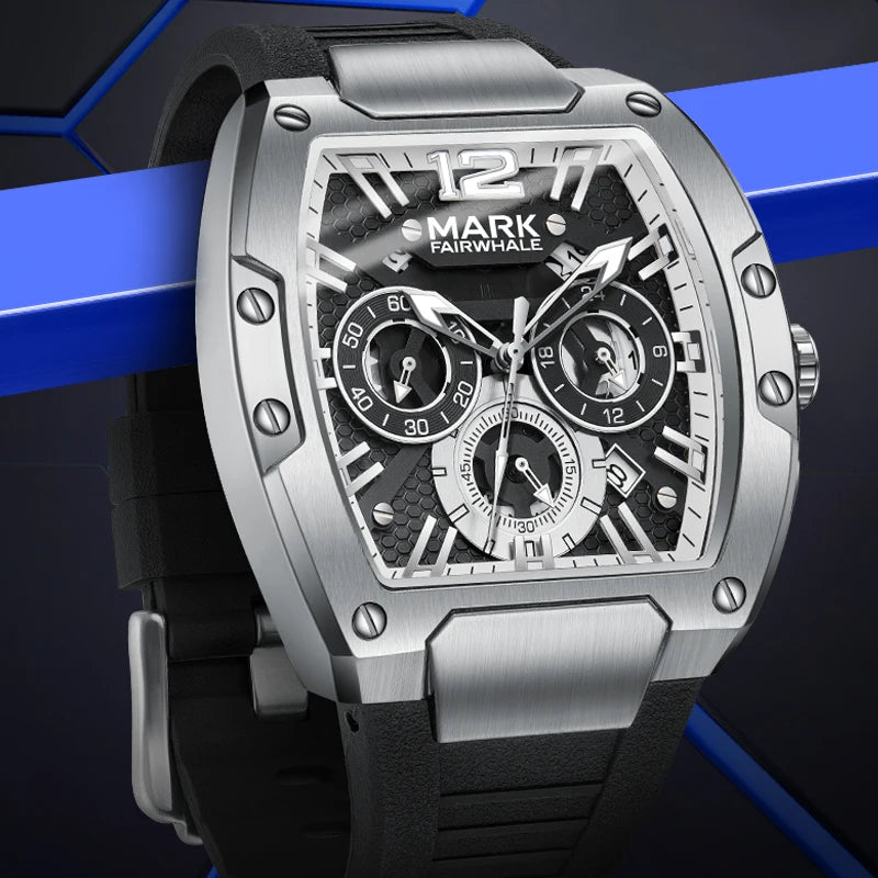 Top Brand Watch Men Luxury Multifunctional Luminous Waterproof Sports Chronograph Quartz Watches-1