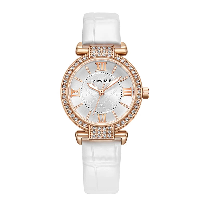 Fairwhale Wholesale High Quality Fashion Luxury Multi Color Alloy Woman Lady Quartz Watches-6
