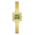 Mark Fairwhale Cross Border New Arrival Fashion Gold Mesh Strap Womens Watch Light Luxury Retro Milanese Steel Band Quartz Watch-6