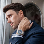 Mark Fairwhale 2024 New Men's Business Fashion Watch Hollow Waterproof Luminous Automatic Mechanical Watch-1