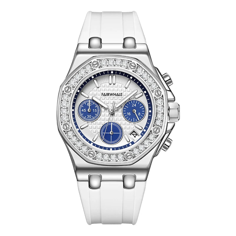 Luxury Women Wristwatch Diamond 3ATM Waterproof Design Watch Women Quartz Wrist Watches-6