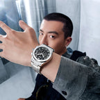 Mark Fairwhale Hot Selling Luxury Men's Quartz Wrist Watch Six-Pin Chronograph Watch Night Light Pointer Fashion Quartz Watch-5