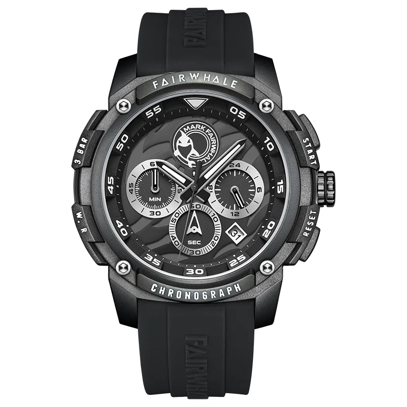 Fairwhale Brand Wrist Quartz Chronograph Watch Custom Logo Sport Luxury Young Men Watch-7