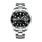 Mark Fairwhale Wrist Watch Fashion Calendar Stainless Green and Black Men Quartz Watch High Quality Classic Ultra Thin Watches-6